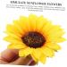 Artibetter Straw Hat 30 Pcs Simulated Sunflower Floral Handbag Sunflower Decor Bag Sunflower Applique Customize Coat Hat As Shownx3pcs 10X10X2CMx3pcs - Buy Online on GoSupps.com