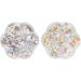 Clay Nail Glitter Delicate and Elegant Christmas Nail Slice Shiny and Cute for Party - Buy Online on GoSupps.com