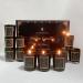 12 Scented Candles Gift Set - Black Glass Horoscope Jar Aromatherapy Candles | Soy Wax Votive for Parties Dinners & Camping - International Shipping Available - Buy Online on GoSupps.com