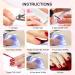 Yueshop 10PCS UV Gel Nail Polishes Set - Nude Pink Beige Brown Orange Varnish Kit for Nail Art Design - Soak Off LED Lamp Gel Polish Set Beauty Girl Birthday Gift - Buy Online on GoSupps.com