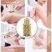 minkissy Metal Essential Oil Bottle Makeup Container Makeup Dispensing Container Leakproof Shampoo Container Dispensing Bottle Eye Dropper Bottle Glass Bottle inside Lecythus Miss Cosmetic Golden - Buy Online on GoSupps.com