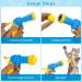 Zuimei Interactive Cat Ball Launcher Cat Ball Toys Launcher with 100pcs Soft Plush Balls Silent Cat Ball Shooting Toy Funny Interactive Cat Toys for Indoor Cats Training Exercise Playing - Buy Online on GoSupps.com