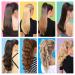 Qunlinta 18 Curly Wavy Ponytail Extension - Ash Blonde & Light Brown Clip-in Synthetic Hairpiece - Buy Online on GoSupps.com
