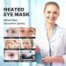 Heated Massage Eye Mask with 3 Vibration Modes | USB Heating, 3D Contoured Sleep Mask for Dry Eyes | Men Women | Timer & Hot Compress for MGD Relief - Buy Online on GoSupps.com
