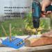 Angled Drill Jig 30 45 90 Degree Aluminum Alloy Drill Angle Guide Portable High Accuracy for Crafting - Buy Online on GoSupps.com