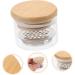 VINTORKY Nail Art Brush Cup Nail Dappen Dish Manicure Nail Dish Acrylic Nail Supplies Nail Dish Cups Nail Cups Nail Dish with Lids Dish for Acrylic Nails Tool Glass Stainless Steel - Buy Online on GoSupps.com