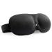 BE SAFE Forever Silk Sleeping Face Eye Mask Blind Fold Cover for Travel/Sleep for Men/Women Unisex EYE-Black-012