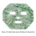 Jadestone Face Eye Mask - Spa Quality Facial Cover & Massage for Dark Circles - Fuchsite Quartzite - Buy Online on GoSupps.com