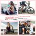 Aohan 1L BPA-Free Sports Water Bottle - Time Marked for Fitness Office & Outdoor Use - Stylish Pink Blue Gradient - Buy Online on GoSupps.com