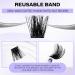 D Curl 0.07mm Cluster Lash Extensions 8-16mm Mix - Soft, Wispy & Wide Stem | XHFD-FD18-0.07-D - Buy Online on GoSupps.com