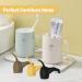 Buy Btronsn 3-Piece Toothpaste Dispenser Caps - Creative & Funny Toothpaste Attachments for Home | Perfect Gift Idea! - Buy Online on GoSupps.com