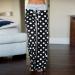 Shop Women's Plus Size Wide Leg Jogging Pants | Casual Dot Print Bohemian Style Beach & Homewear Pants - Buy Online on GoSupps.com