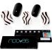  NOOVES NOOVES Nail Gel Sheets | Bold Zebra - Art Design 20 Pieces Premium Semi-Cured Gel Nails Gel Nail Stickers 1 Nail File and 1 Orange Stick Vegan - Buy Online on GoSupps.com