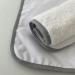 Mimuselina 2-Pack Waterproof Baby Changing Pad Wrap Cloths | 100% Terry Cotton Towel (59x30 cm) - Perfect for On-the-Go Changes - Buy Online on GoSupps.com