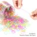 Hoyols 2000pcs Small Baby Elastic Hair Ties - Colorful Rubber Bands for Girls, Kids, and Women - No Damage Ponytail Holders - Bulk 7 Colors - Buy Online on GoSupps.com