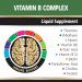 Neurovit 50 000 High Strength Vitamin B Complex Liquid Supplement Brain & Nervous System Strengthening 10 Ampoules 3.4 fl oz (100ml) Rapid Absorption Non-GMO Gluten-Free - Buy Online on GoSupps.com