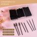 200 Pcs Disposable Mascara & Lip Wands Set with Organizer Box - Black Eyelash Brushes, Lipstick Applicators, and Micro Makeup Brushes for Extensions - Buy Online on GoSupps.com