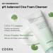 COSRX Pure Fit Cica Creamy Foam Cleanser - 5.07 fl oz | Gentle Cleanser for Sensitive Skin with 91% Natural Centella Complex - Buy Online on GoSupps.com