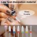 7PCS Ceramic Nail Drill Bits for Acrylic Gel Nails - Professional Cuticle Remover & Diamond Corn Nail Bit - Manicure Pedicure Tool Set for Home Use - Buy Online on GoSupps.com