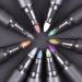 BOXUN Metallic Markers Pen for Rock, Ceramic, Glass, Plastic - 10 Metallic Colors - Buy Online on GoSupps.com