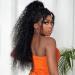 Hair Extensions Ponytail Kinky Curly Ponytail Extension Natural Color Wrap Around Human Hair Pony Tail with Magic Paste Brazilian Remy Hair Curly Ponytail Hairpieces Natural Synthetic Hairpiece for 12inches - Buy Online on GoSupps.com