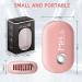 mlogiroa Mini Lash Fan - USB Rechargeable Handheld Cooling Fan for Eyelash Extensions (Pink) - Buy Online on GoSupps.com
