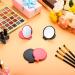 24 Pieces Mini Folding Compact Mirror for Women Girls - Portable Round Pocket Makeup Mirror for Travel and Daily Use - 2 Colors (Black, Pink) - Buy Online on GoSupps.com