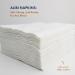 ALIBI Napkin - Soft and Absorbent 500 1-Ply White Lunch Napkins - Disposable Multi-Purpose Paper Napkins for Everyday Use Events and Parties - Versatile and Convenient - Buy Online on GoSupps.com