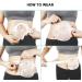 Exceart Stoma Bond Hernia Belts | Adjustable Support Belt for Men & Women | Breathable Soft Stoma Bandage - Buy Online on GoSupps.com