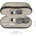 Shop Cabilock 2-in-1 Sunglasses & Contact Lens Case - Stylish PU Leather Travel Kit - Buy Online on GoSupps.com