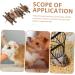 Yardwe Guinea Pig Treats Parrots Biting playthings Hamster Swing Oral Chewing playthings Wooden - Buy Online on GoSupps.com