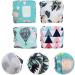 24pcs Portable Tampon Storage Bags - Assorted Colors, Washable, Menstrual Period Organizer for Women, Teen Girls - Zipper Closure, Nursing Function - 13X13X3CM - Buy Online on GoSupps.com