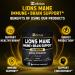 Lions Mane Mushroom Complex Capsules 22000mg with Cordeyceps, Reishi & Elderberry - Focus, Memory & Brain Support - Immune & Energy Supplement - 60 Count - Buy Online on GoSupps.com