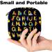 Women's Alphabet Pattern Binding Bags | Tampon Storage with Zip Pockets | Stylish Menstrual Bags - Multi20 - Buy Online on GoSupps.com