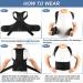 ABACKH Back Brace Posture Corrector for Women and Men - Adjustable Posture Back Brace for Upper and Lower Back Pain Relief - Improve Back Posture and Lumbar Support L(33"-37") Large - Buy Online on GoSupps.com