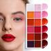 Palette De Gloss L vres | Palettes Fard Paupi res - Kit Hydratant Imperm able Teintes Vibrantes Pigment es 12 Couleurs Brillant L vres Pour Femmes - Buy Online on GoSupps.com