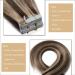 Elailite Tape In Hair Extensions - Real Human Hair for Girls 20 Wefts 40cm 50g #4P27 Medium Brown/Honey Blonde - Buy Online on GoSupps.com