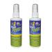 UrineFree - PetFresh - Odor & Stain Remover from any surface Suitable for Carpets Upholstery and Hardwood Floors - for Children Dogs and Cats - Household Uses (4 oz / 118 ml - Pack of 2)