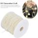 NestNiche Faux Ivory Pearl Strand Bead Roll - Wedding Party Decoration Craft Supplies - 0.1 inch Cream Beads for Girls - Buy Online on GoSupps.com