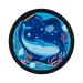 Sac portable pour enlever le sable Outil de nettoyage de plage facile transporter sac de retrait rapide du sable | Nettoyeur de sable ext rieur quipement de plage Familles non toxiques Sac de Baleine Fond Bleu