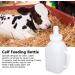 Yuehua 1L Calf Bottle - Suction Bottle for Calves Sheep & Lambs | Removable Pacifier | Ideal for Farm & Ranch - Buy Online on GoSupps.com