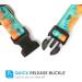 Heele Dog Collar for Puppies & Dogs | Adjustable Patterned Collars | Comfort & Durability | Wilderness Design (34-53cm 2cm Width) - Buy Online on GoSupps.com