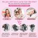 PINTAUR High Resilience Sponge Heatless Curling Rod Headband - Grey | Soft, Comfortable, No Heat Curls Ribbon for Long Hair DIY Styling - Buy Online on GoSupps.com