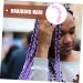 minkissy Braiding Hair Attachment Braiding Hair Extensions Hair Braids Extensions Fluorescent Braids Hair Glowing Twisted Hair Glow in The Dark Hair High Temperature Wire Shine Appendix - Buy Online on GoSupps.com