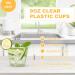 TashiBox 9 oz Disposable Plastic Cups - Crystal Clear - 100 Count - Buy Online on GoSupps.com