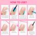 Premium Cuticle Remover Kit Rose Flavor Cream & Oil Trimmer Pusher & Nipper for Perfect Nail Care - International Shipping Available - Buy Online on GoSupps.com