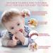 BPA-Free Baby Bite Ring Toy Keys Red Teething Aid for Babies 3 Months+ - Buy Online on GoSupps.com