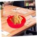 KICHOUSE Air Fryer Pan Silicone Baking Pans Fryer Basket with Handle Convenient Silicone Pot Potholder Fried - Buy Online on GoSupps.com