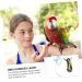 Beavorty 3 pcs Pulling Training for Bird with Parakeet Parrot Cockatoo Cockatiel Traction Adjustable Leash Mx3pcs Sky-bluex3pcs - Buy Online on GoSupps.com