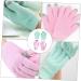 Housoutil 2pairs Gel Touch Screen Gloves Moisturizing Gloves for Dry Hands Overnight Sleeping Gloves Kids Gloves Knitted Gloves Gels Hand Cover Yarn Hand Take a Bath - Buy Online on GoSupps.com